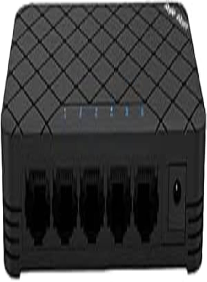 Reyee Rouijie Networks RG-ES05 5-Port 10/100Mbps Plastic Case Unmanaged Desktop Switch